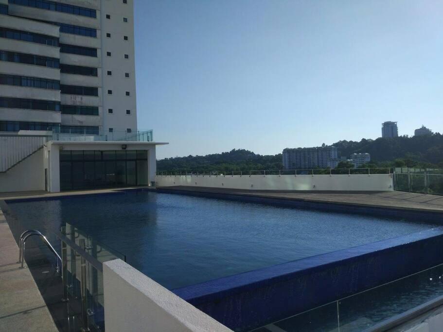 Heaven In City With Full Seaview 2 Cozy Br Bay 21 Kota Kinabalu Kültér fotó